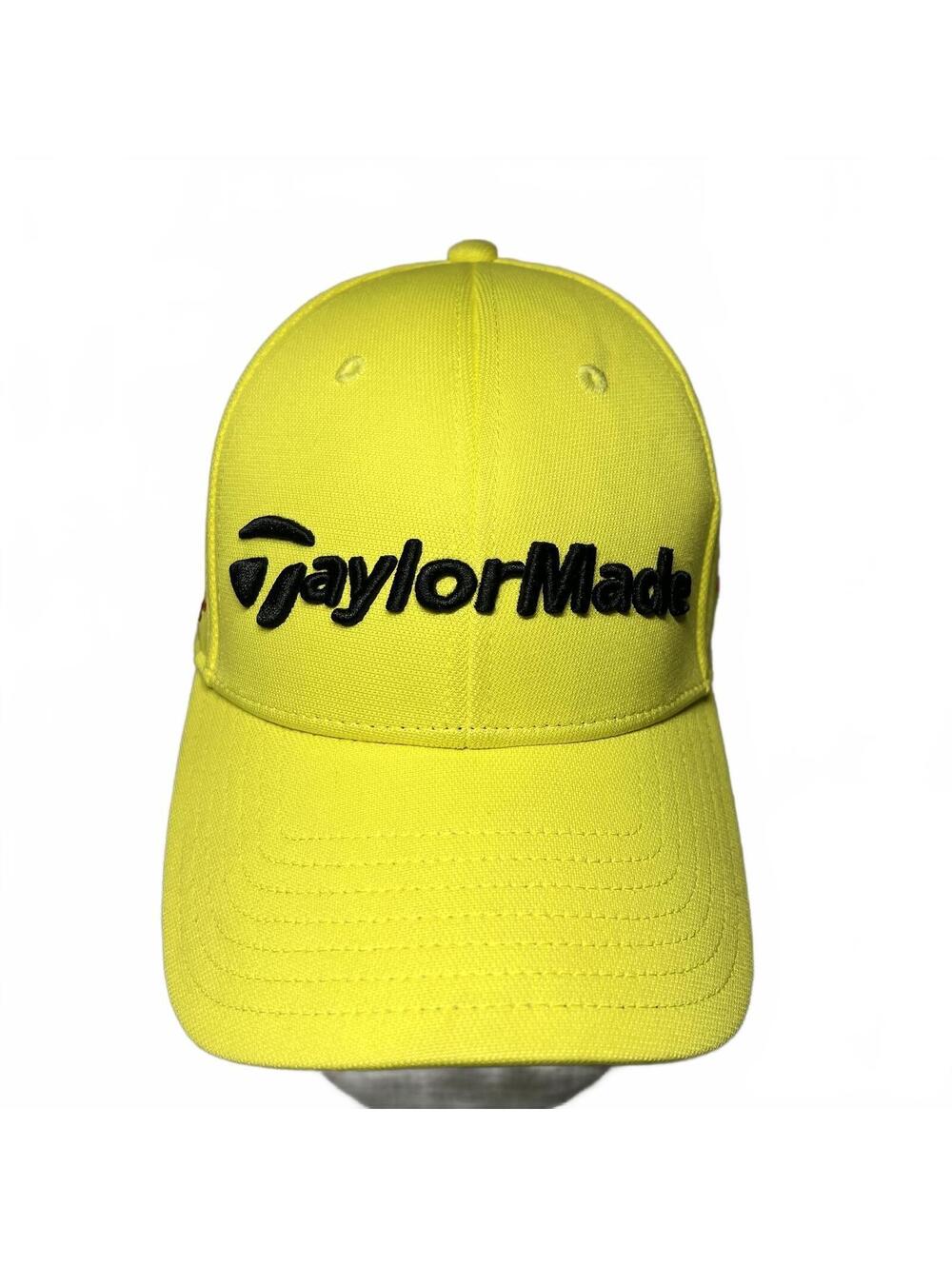 TaylorMade Neon Yellow Aero Burner R15 Cap One Size Fits All Adjustable Golf Hat